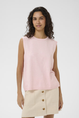 Mila Vest by Saint Tropez Knit Tops Saint Tropez