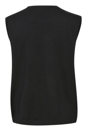 Mila Vest by Saint Tropez Knit Tops Saint Tropez