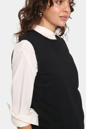 Mila Vest by Saint Tropez Knit Tops Saint Tropez