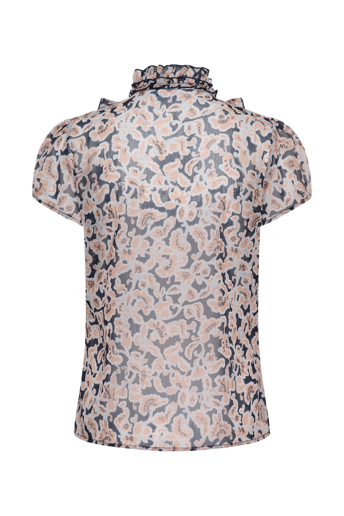 LiljaSZ Ruffle Blouse by Saint Tropez