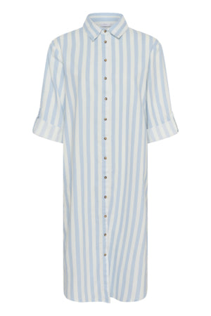 Zalinda Shirt Dress by Saint Tropez Midi Dress Saint Tropez