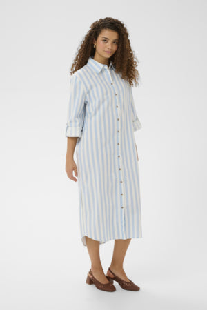 Zalinda Shirt Dress by Saint Tropez Midi Dress Saint Tropez