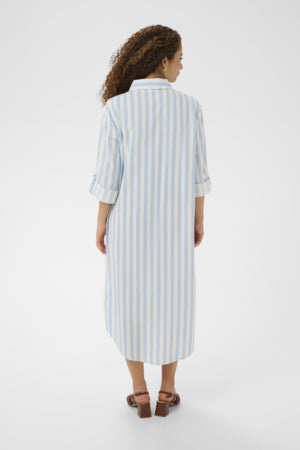 Zalinda Shirt Dress by Saint Tropez Midi Dress Saint Tropez