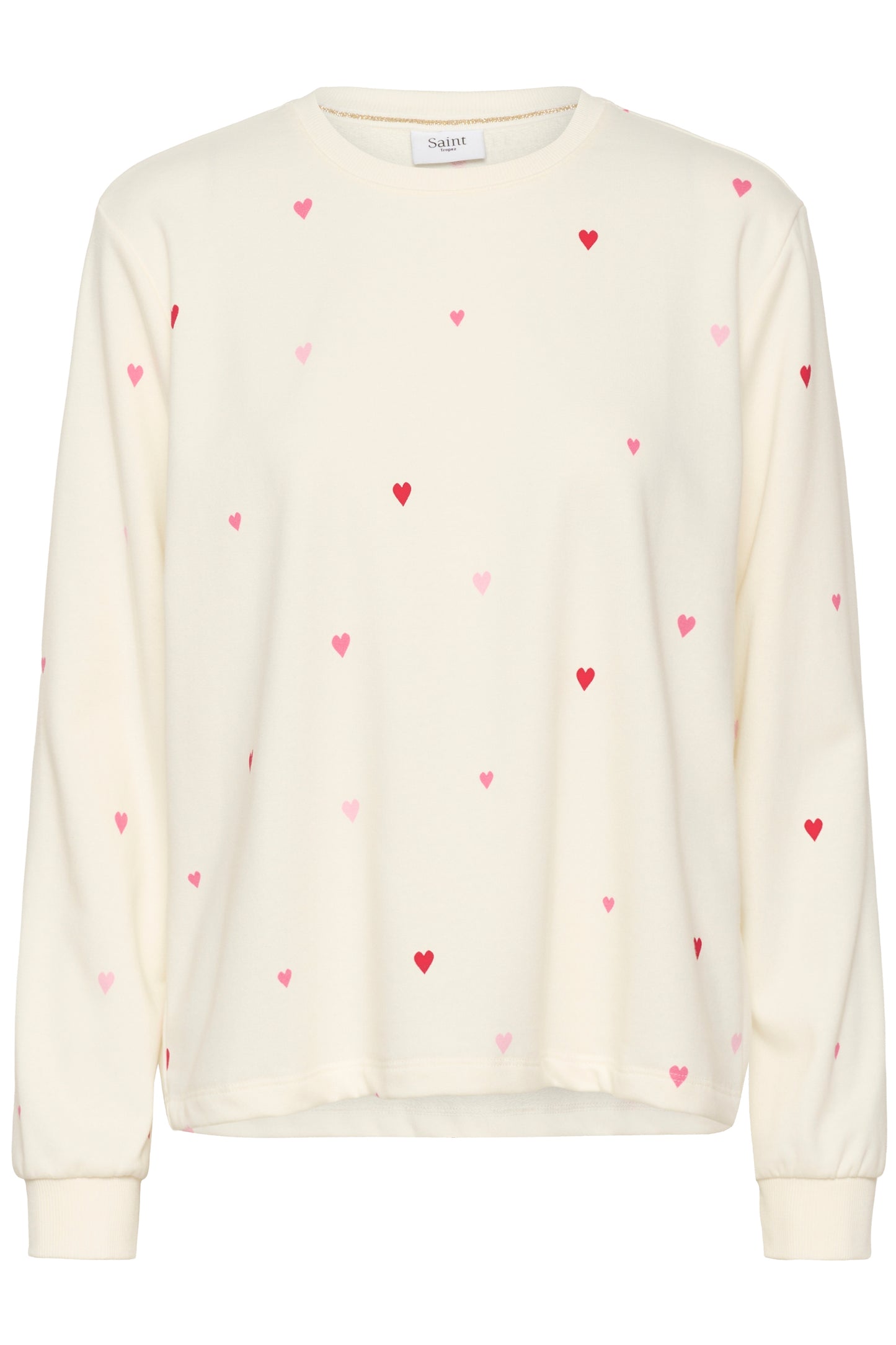 Johannie Heart Sweatshirt by Saint Tropez sweatshirt Saint Tropez