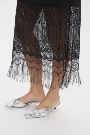 Nicla Skirt by Saint Tropez Apparel Saint Tropez Black