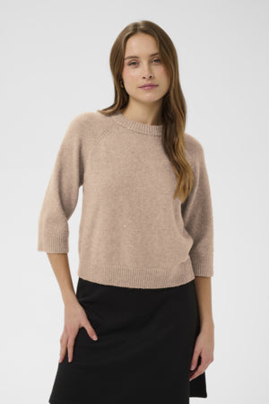 Sparkle Knit Sweater by Saint Tropez Apparel Saint Tropez