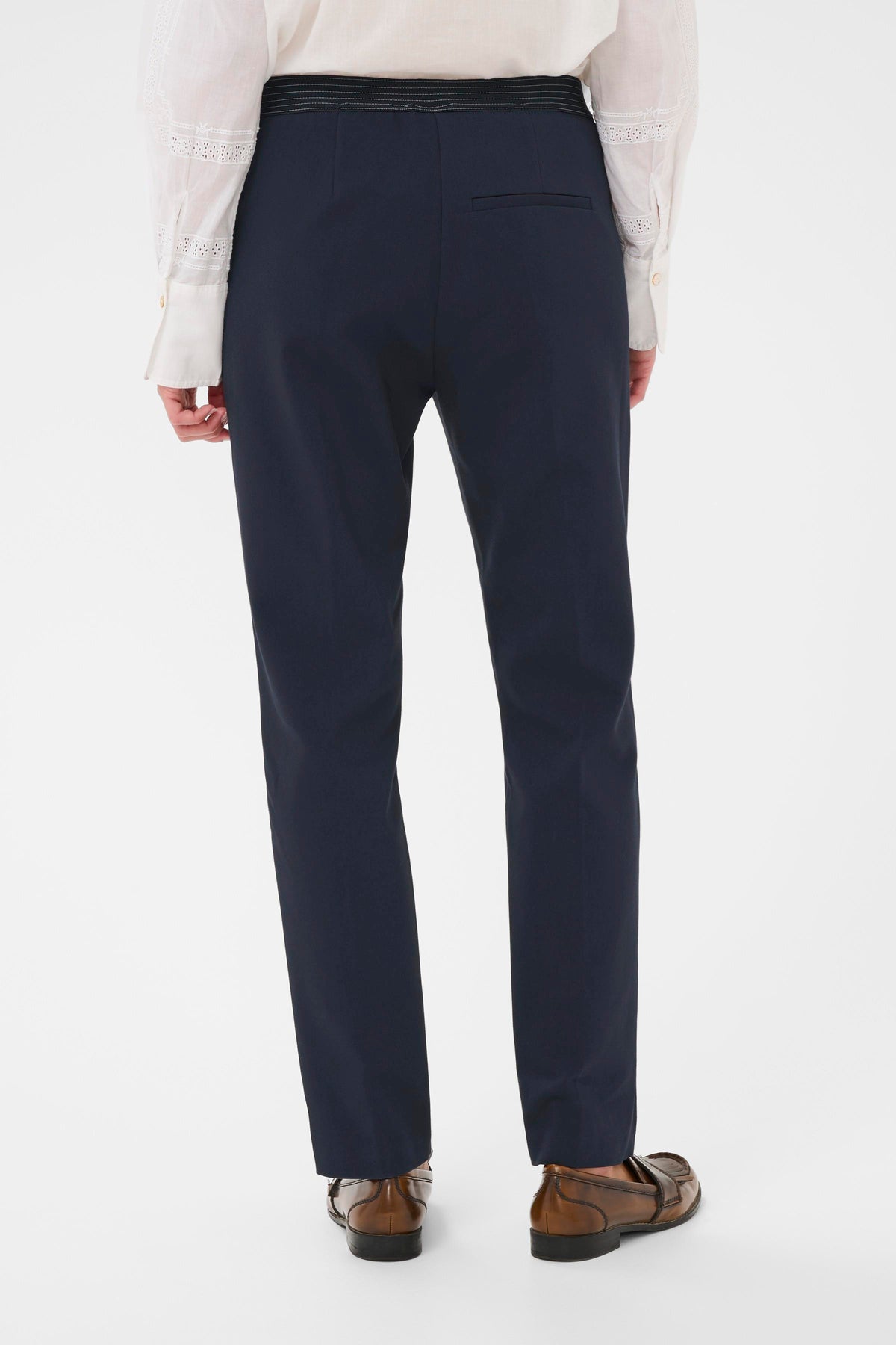 Ossa Tailored Trousers by Saint Tropez Trousers & Pants Saint Tropez