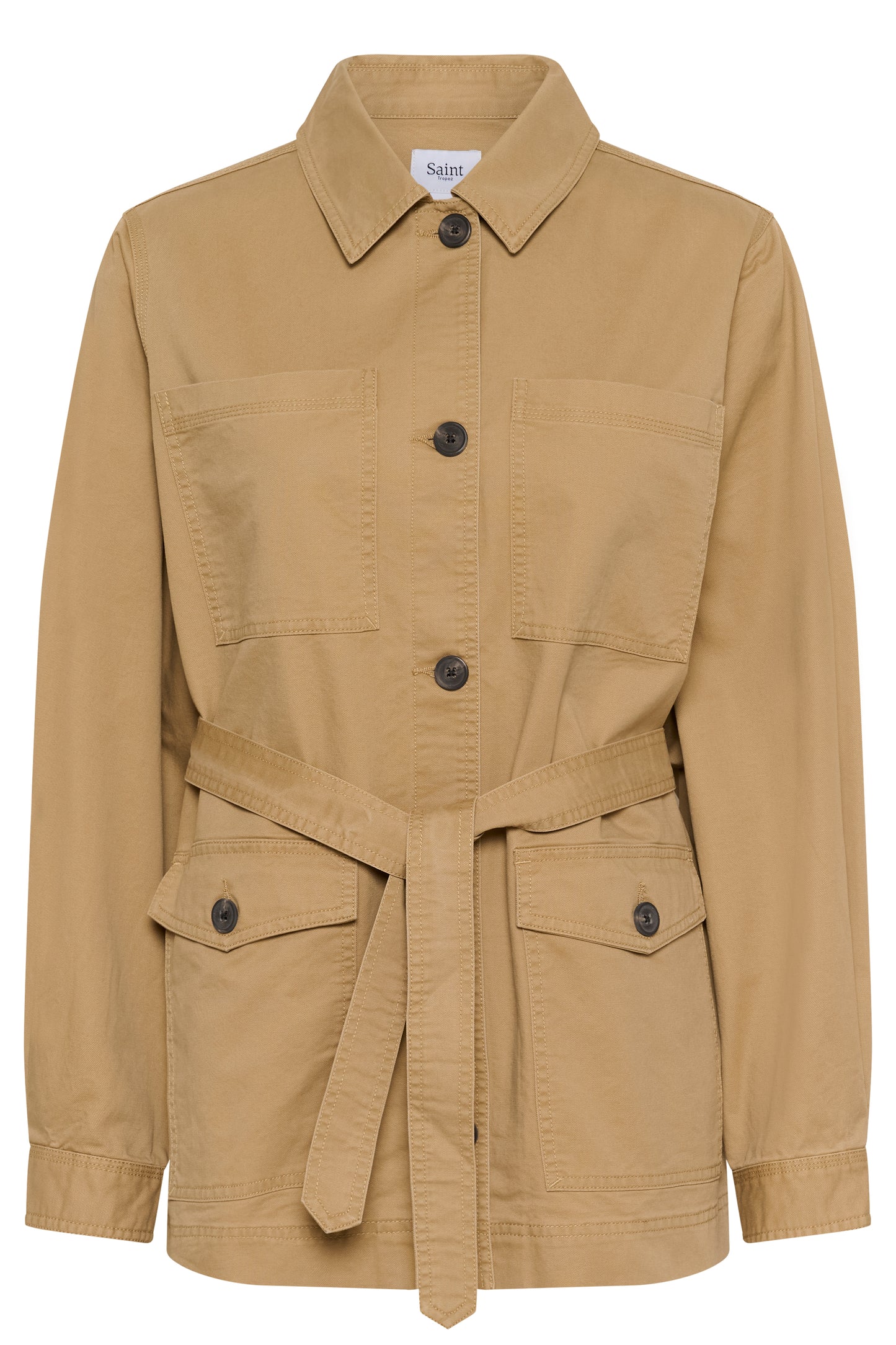 Parker Twill Jacket by Saint Tropez Jackets & Blazers Saint Tropez