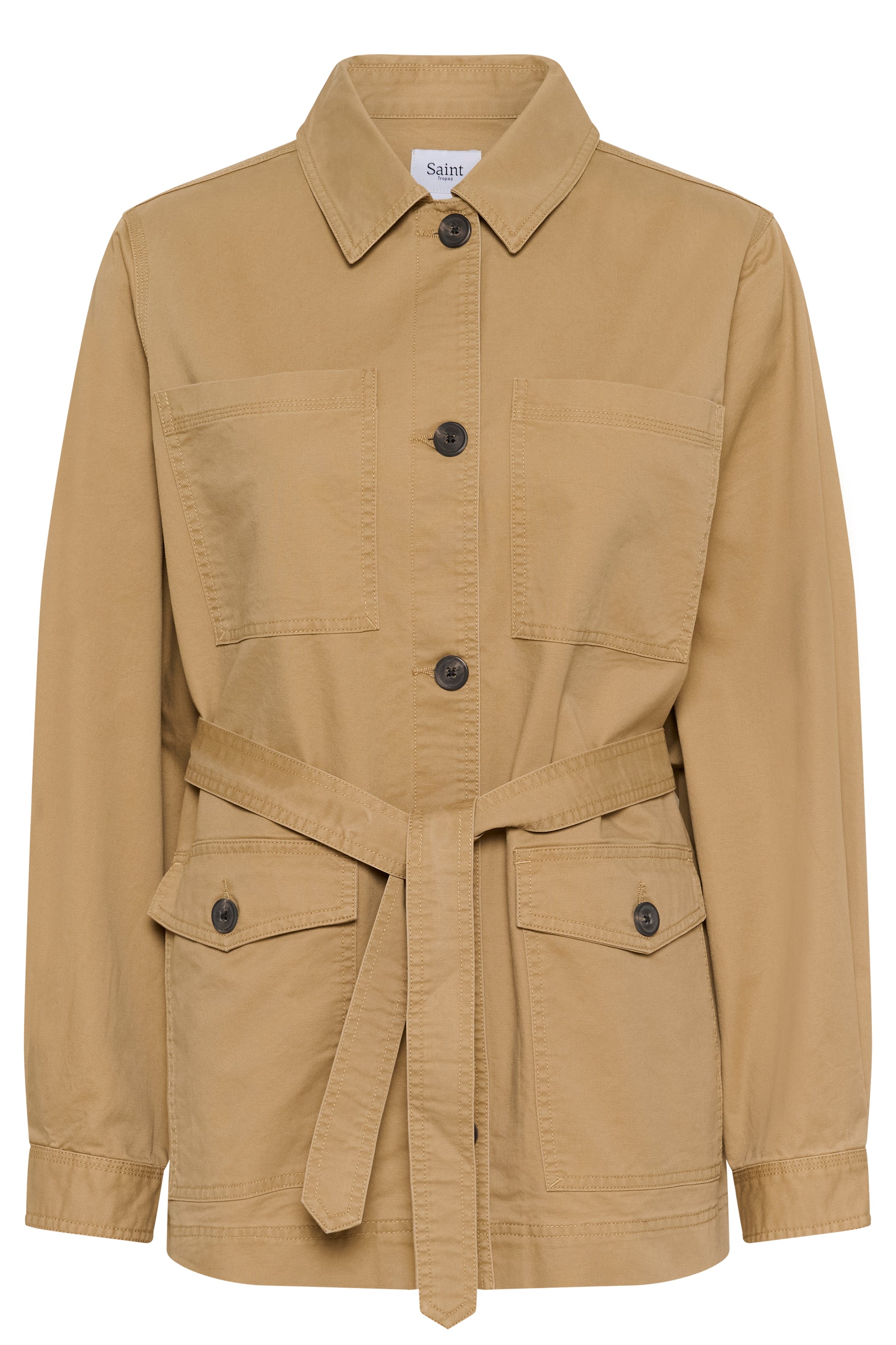 Parker Twill Jacket by Saint Tropez Jackets & Blazers Saint Tropez