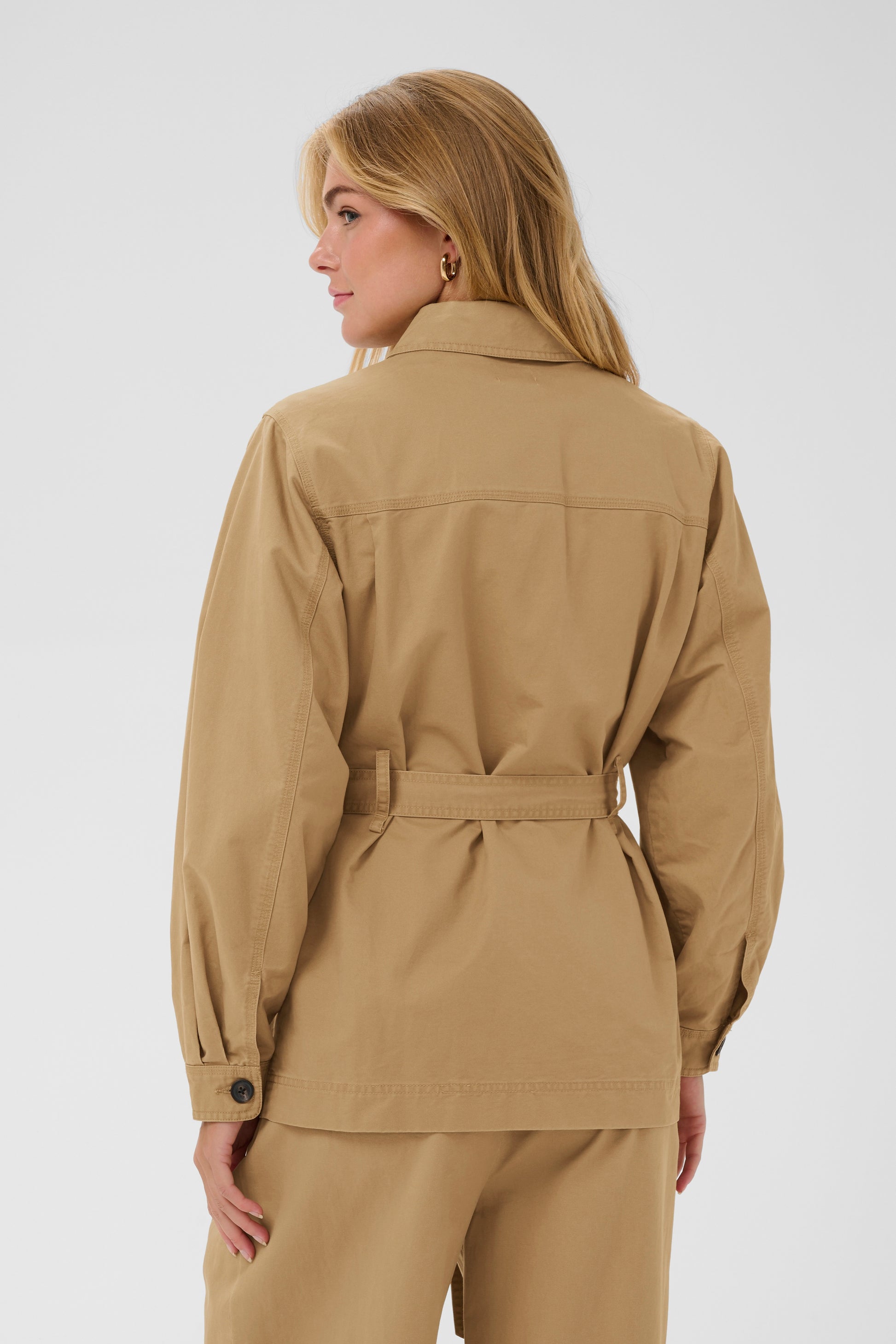 Parker Twill Jacket by Saint Tropez Jackets & Blazers Saint Tropez