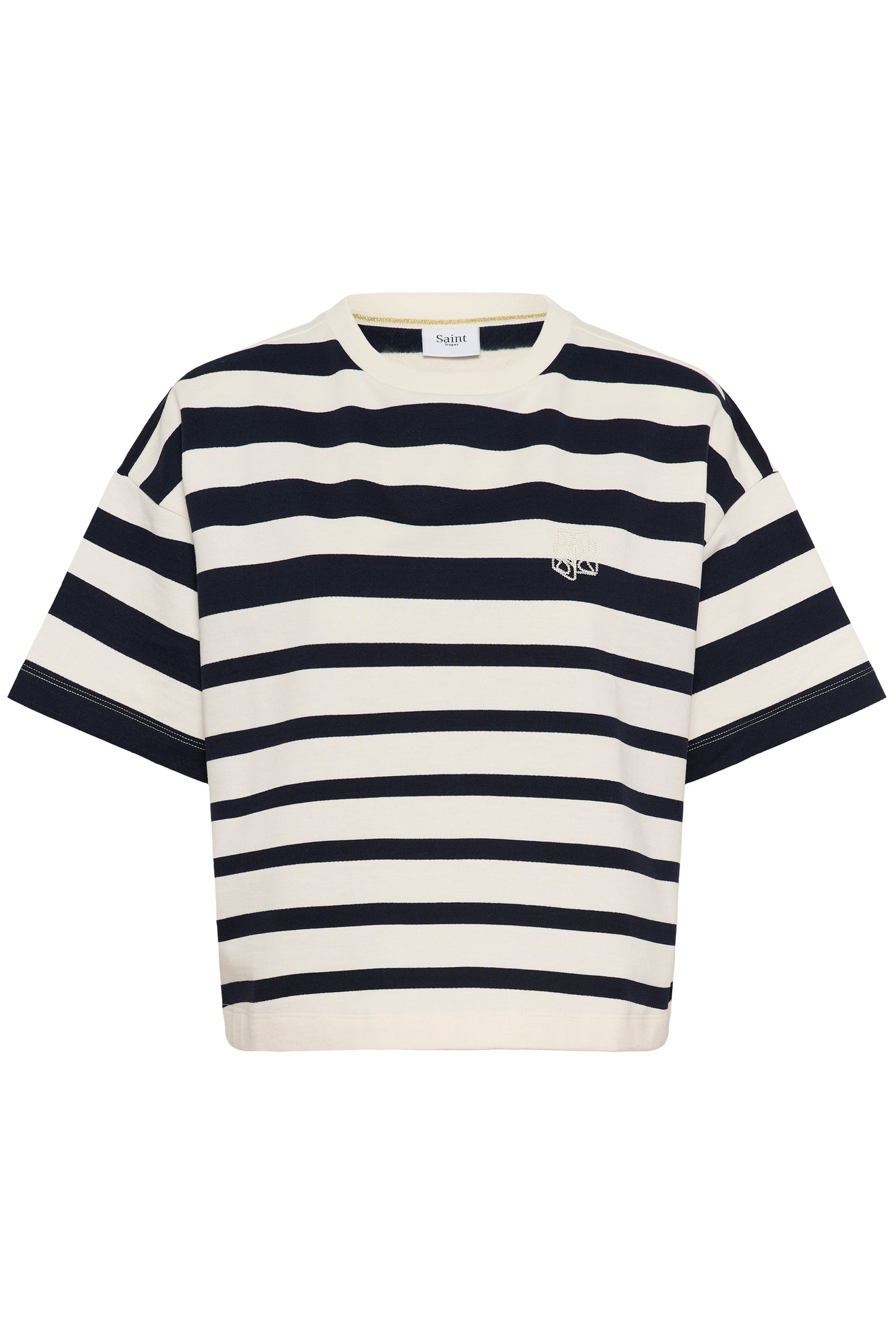 Philene Stripe Shirt by Saint Tropez Tee Shirt Saint Tropez Night Sky
