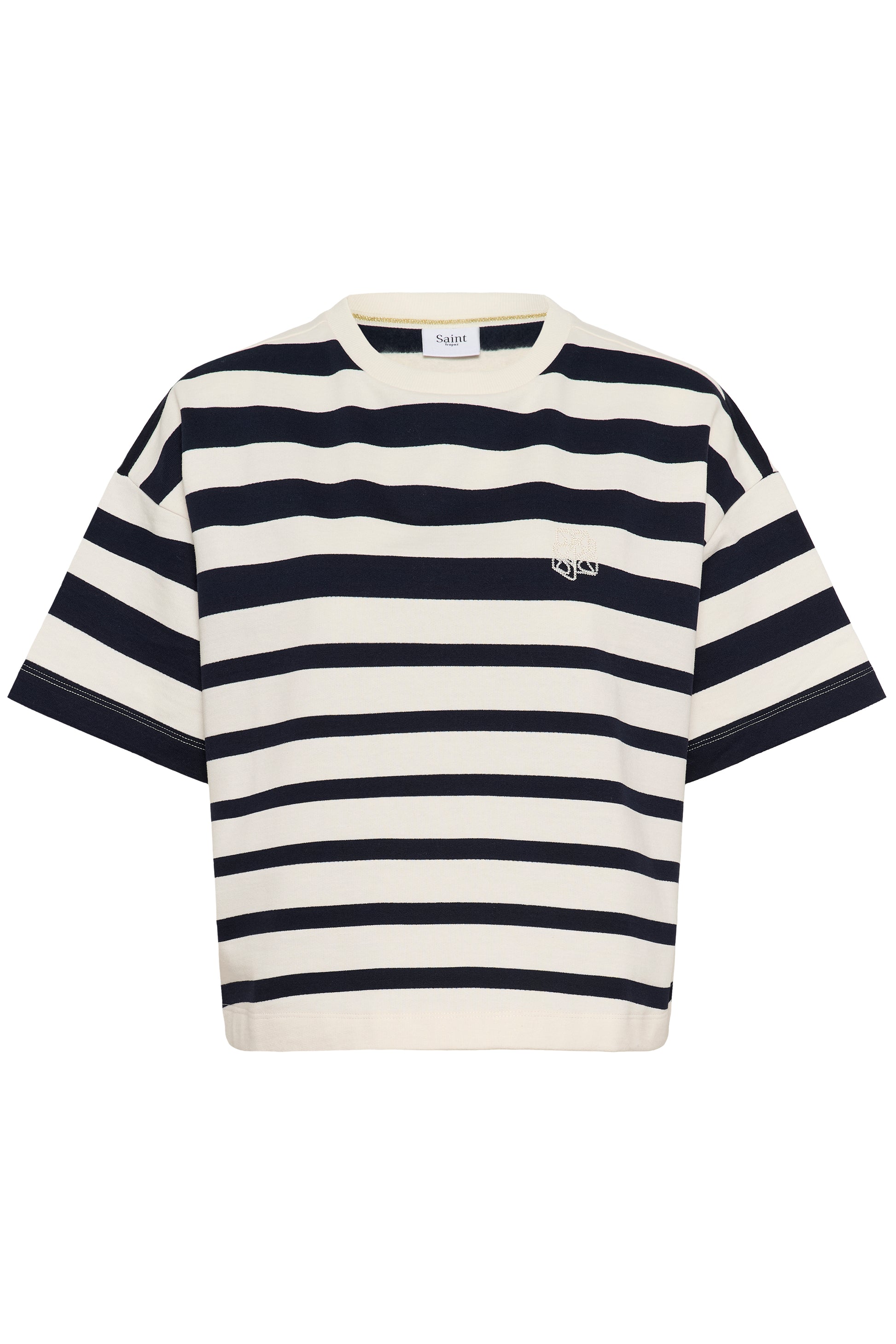 Philene Stripe Shirt by Saint Tropez Tee Shirt Saint Tropez Night Sky
