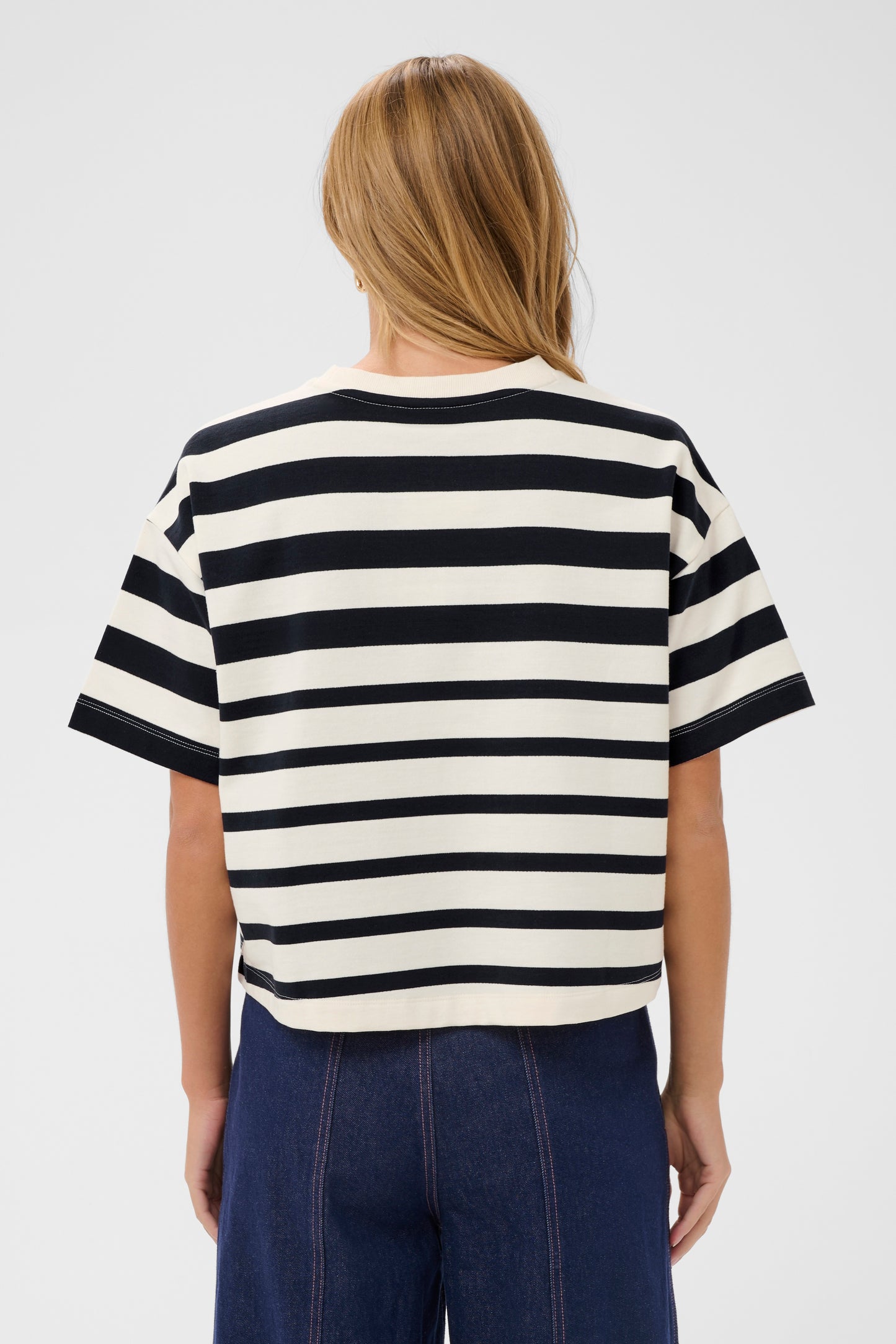 Philene Stripe Shirt by Saint Tropez Tee Shirt Saint Tropez