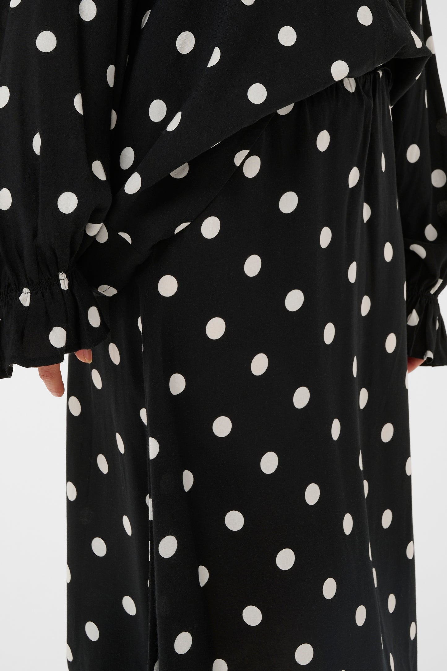 Paice Polka Dot Skirt by Saint Tropez Skirt Saint Tropez