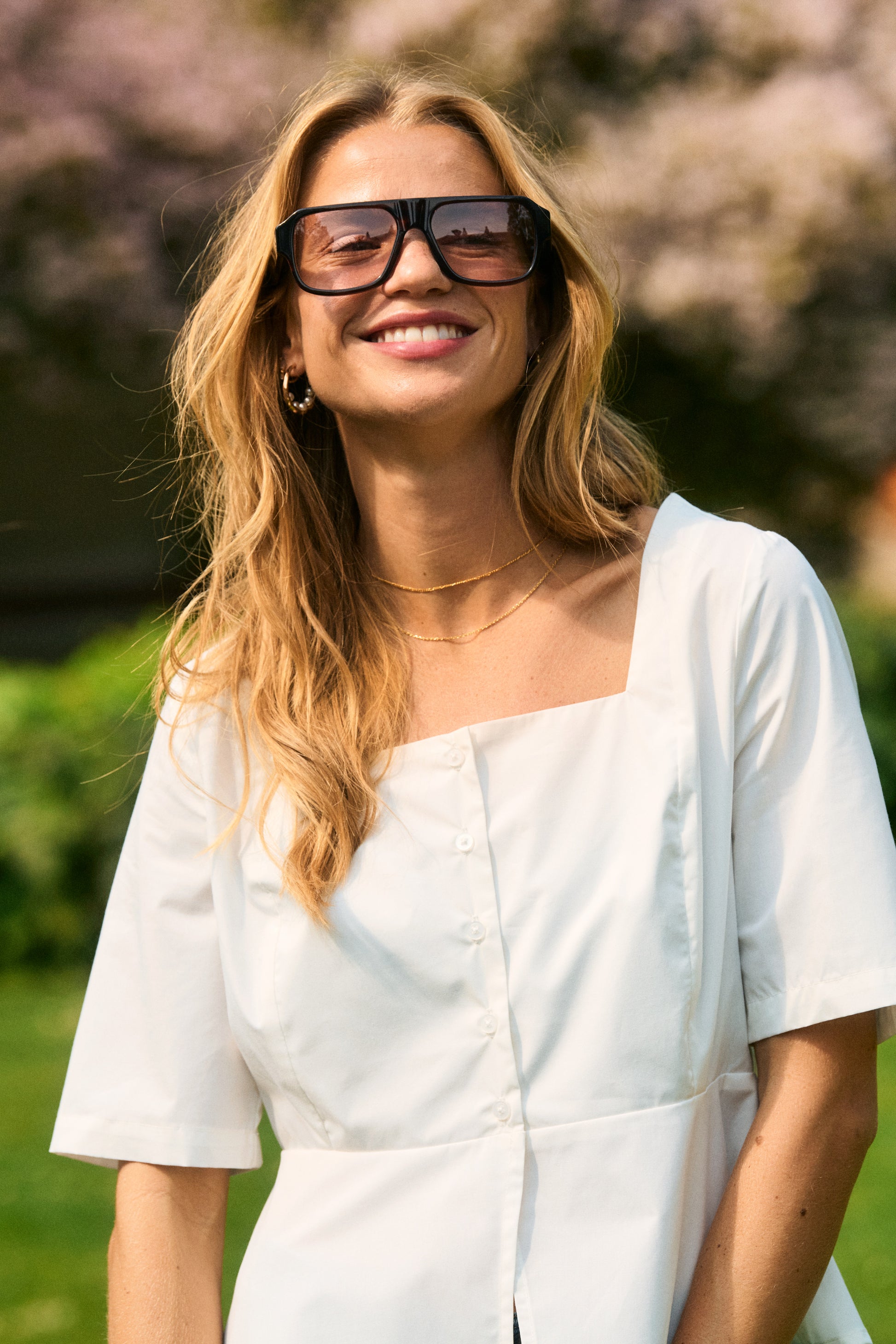 Persia Top by Saint Tropez Tops & Blouses Saint Tropez White