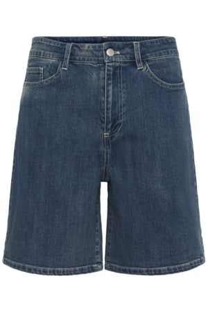 Polina Denim Shorts by Saint Tropez Shorts Saint Tropez