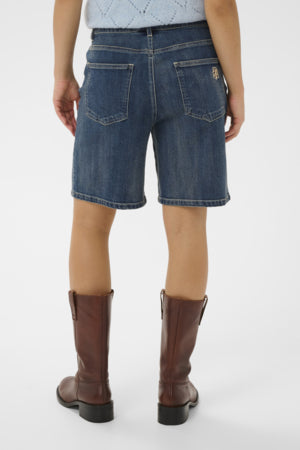 Polina Denim Shorts by Saint Tropez Shorts Saint Tropez