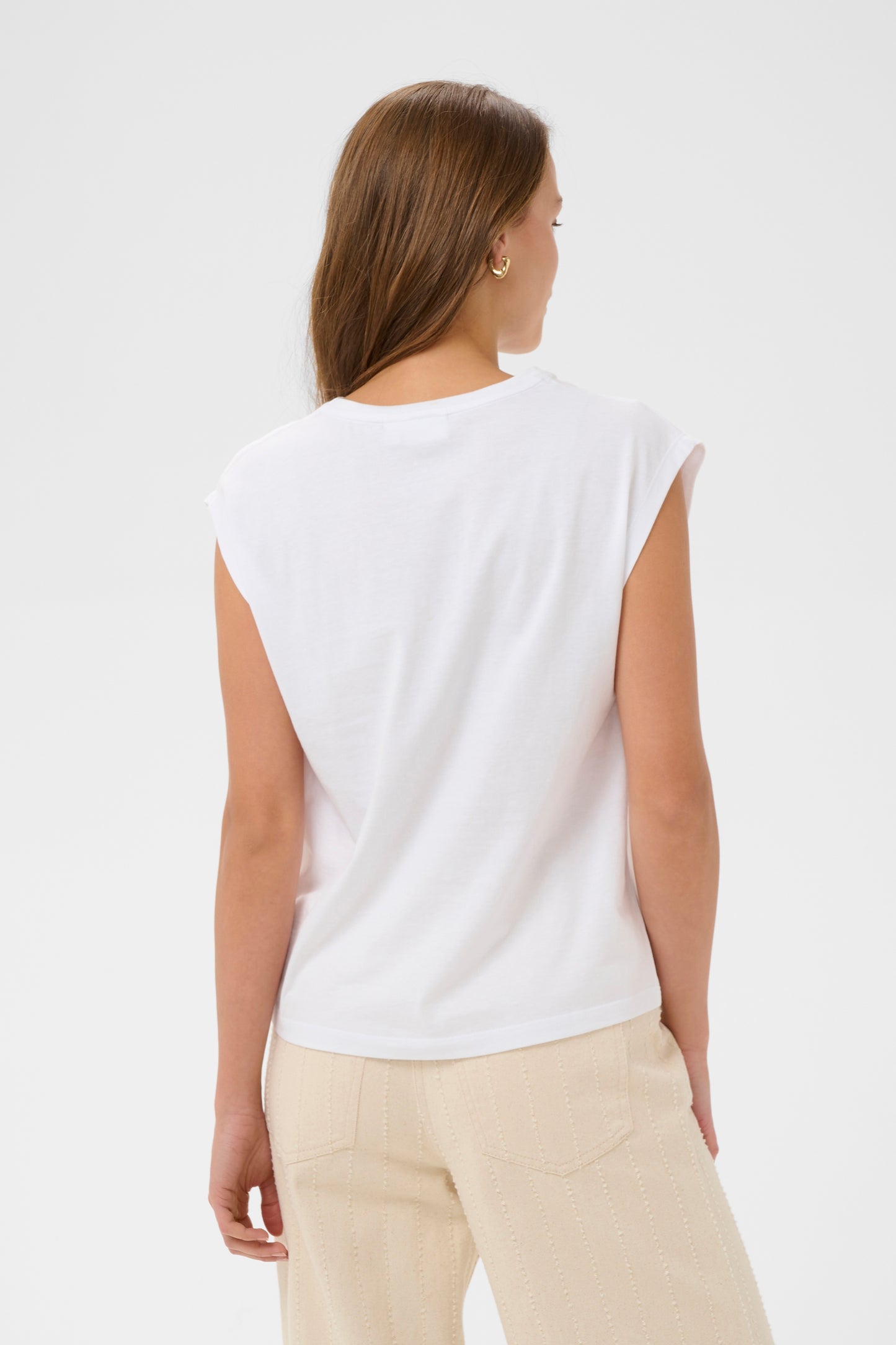 T-Shirt with Print by Saint Tropez