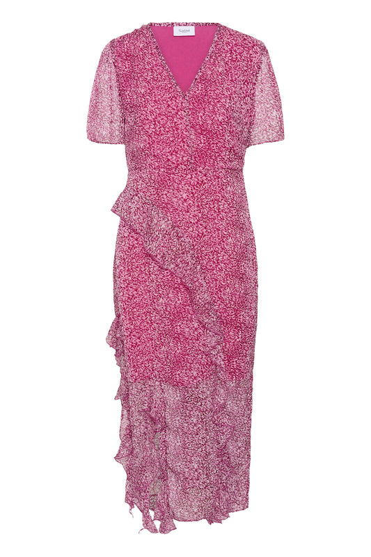 Raspberry Camouflage Dress by Saint Tropez