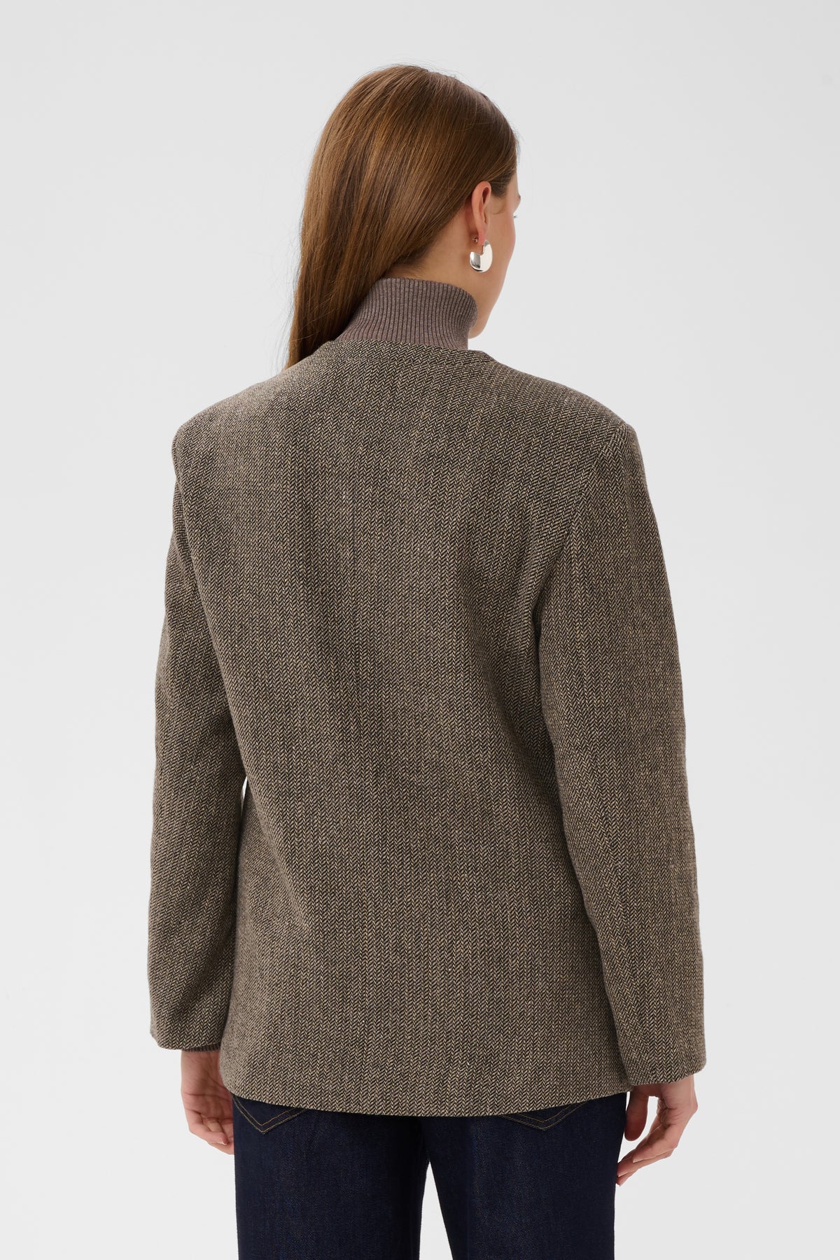 TerencianaSZ Wool-Blend Blazer by Saint Tropez Suiting SAINT TROPEZ