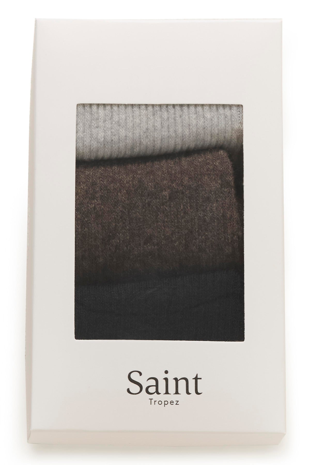 TennaSZ Wool-Blend Socks by Saint Tropez