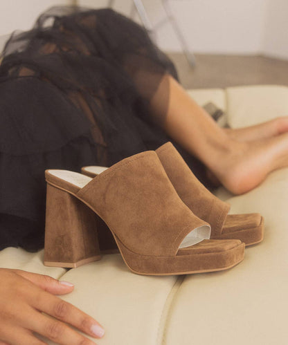 The Vivienne Brown | Slip On Platform by Oasis Society