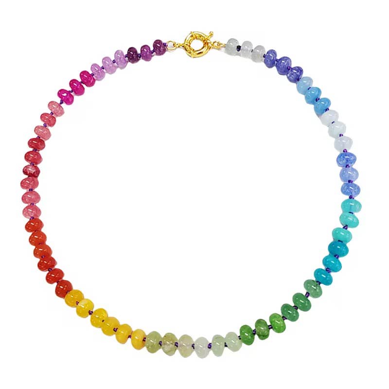 Beaded Necklace by Hoopla Jewelry HoopLa