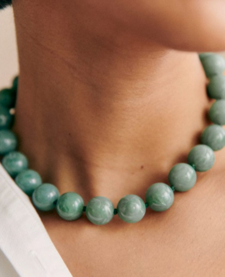 Été Beads Beaded Necklace Necklace HoopLa Style Sea Blue