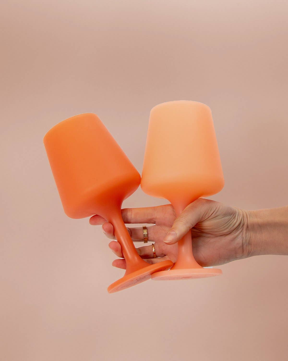 porter green | canada - Terra + peach | swepp | silicone unbreakable wine glasses Mugs & Drinkware porter green | canada