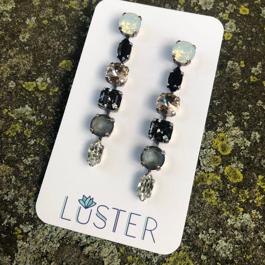 Swarovski Crystal Dangle Earrings