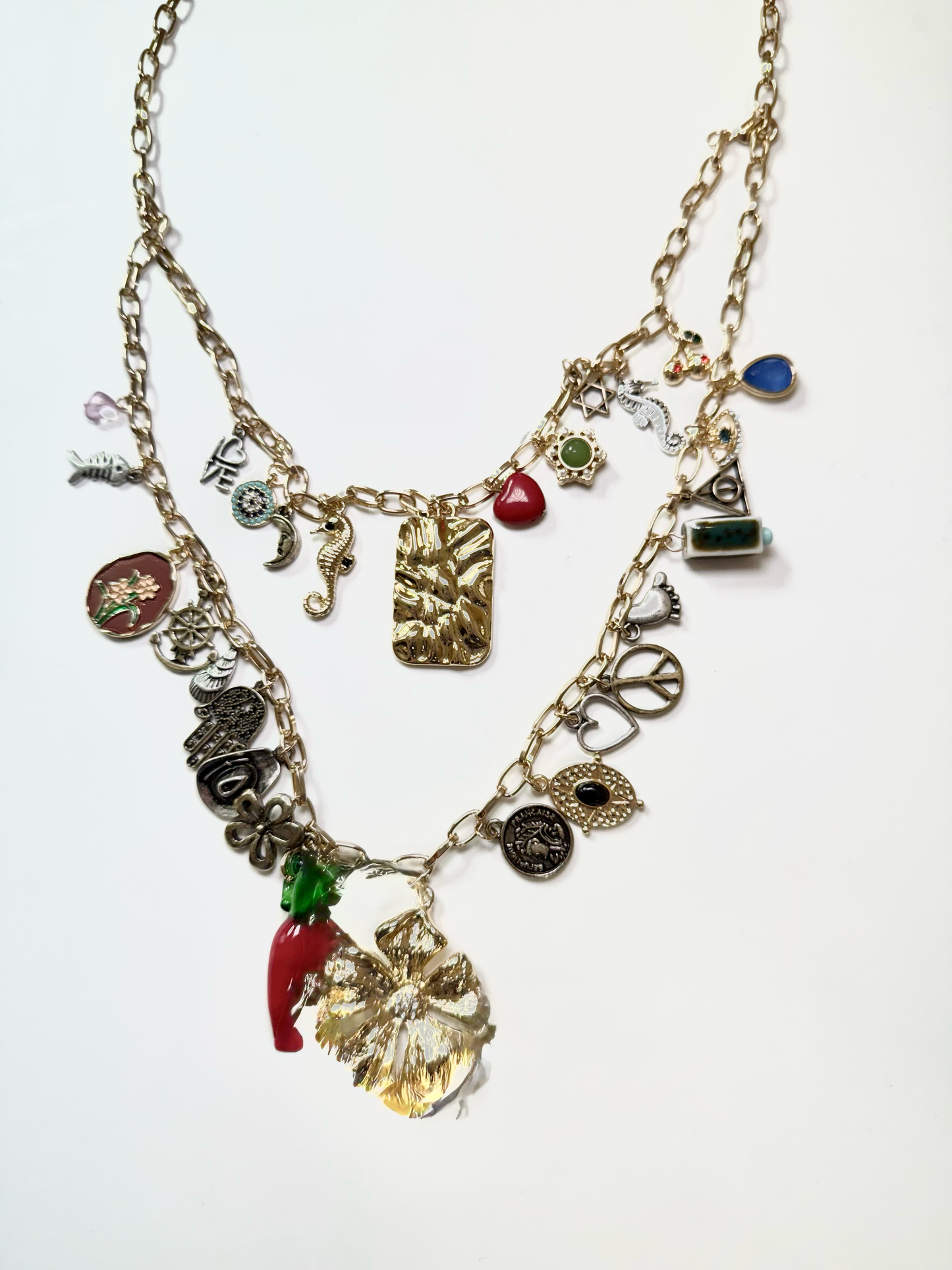Mega Charm Necklace & Bracelet