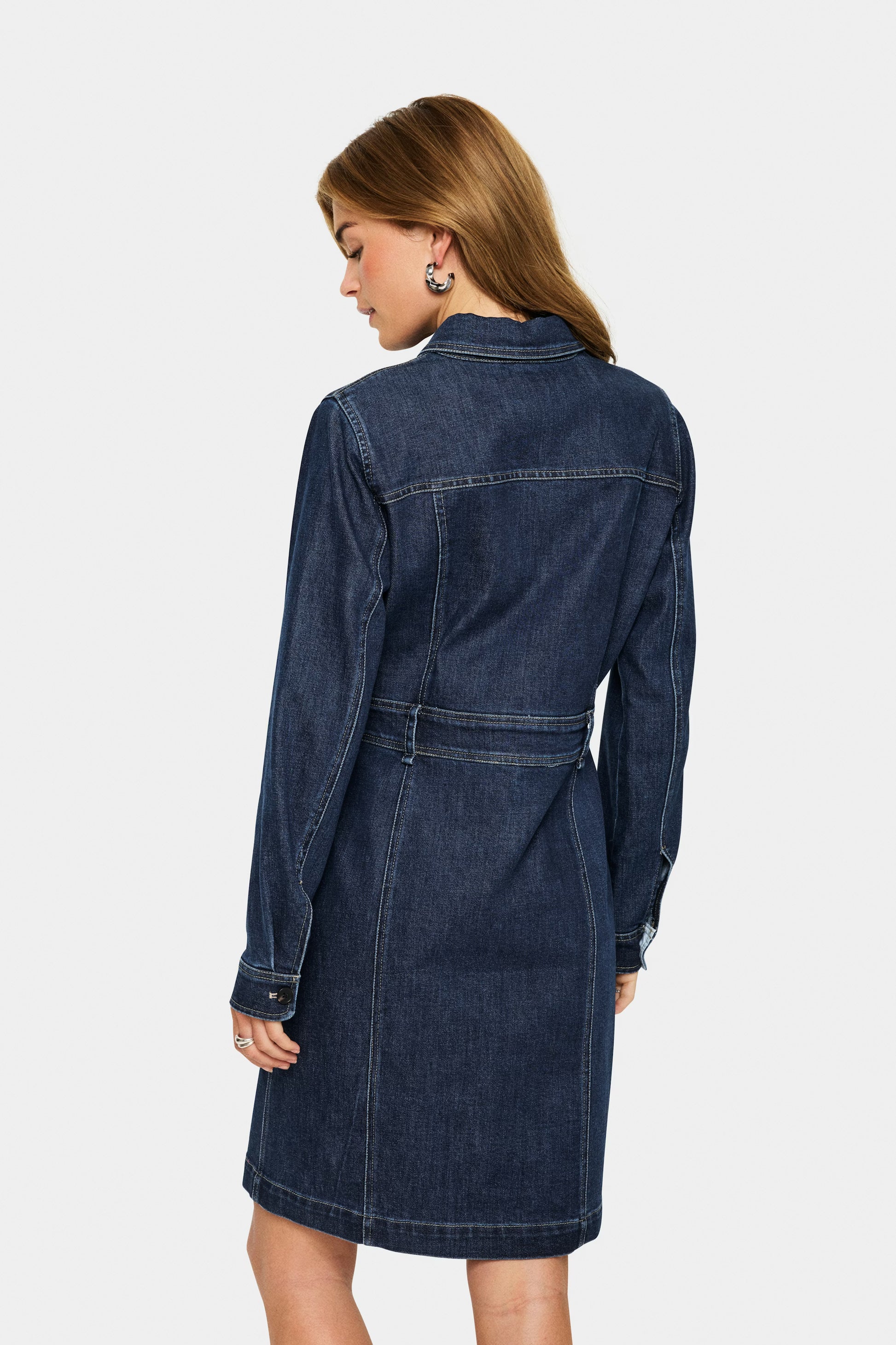 Maude SZ Denim Dress by Saint Tropez Denims Saint Tropez