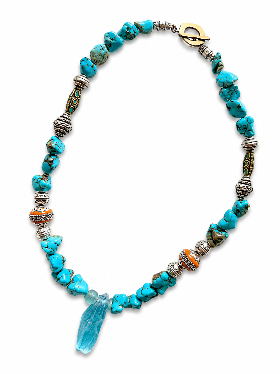 Azure Tide Necklace Rhondi Rocks