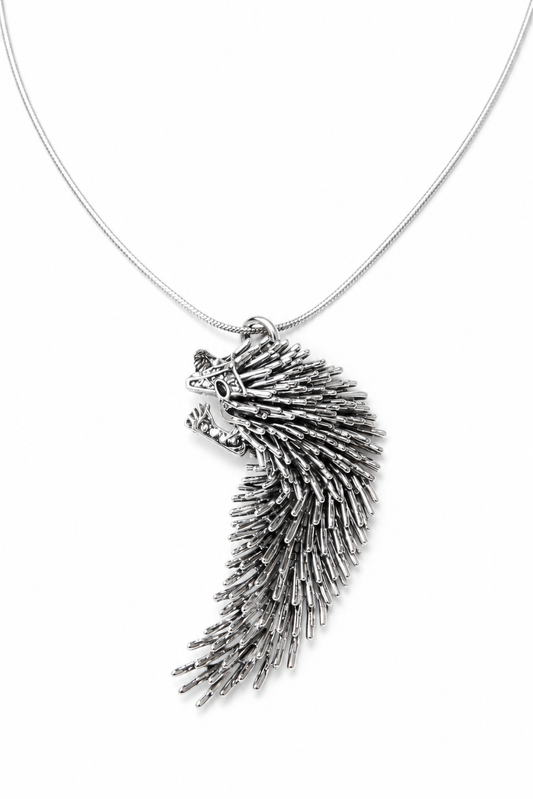Statement Porcupine Necklace Necklace King of Glitz