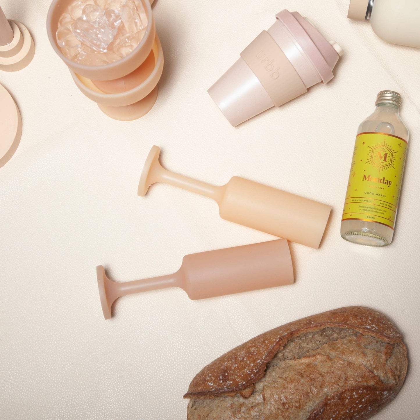 porter green | canada - Wheat + oat | seff | silicone unbreakable champagne flute Mugs & Drinkware porter green | canada