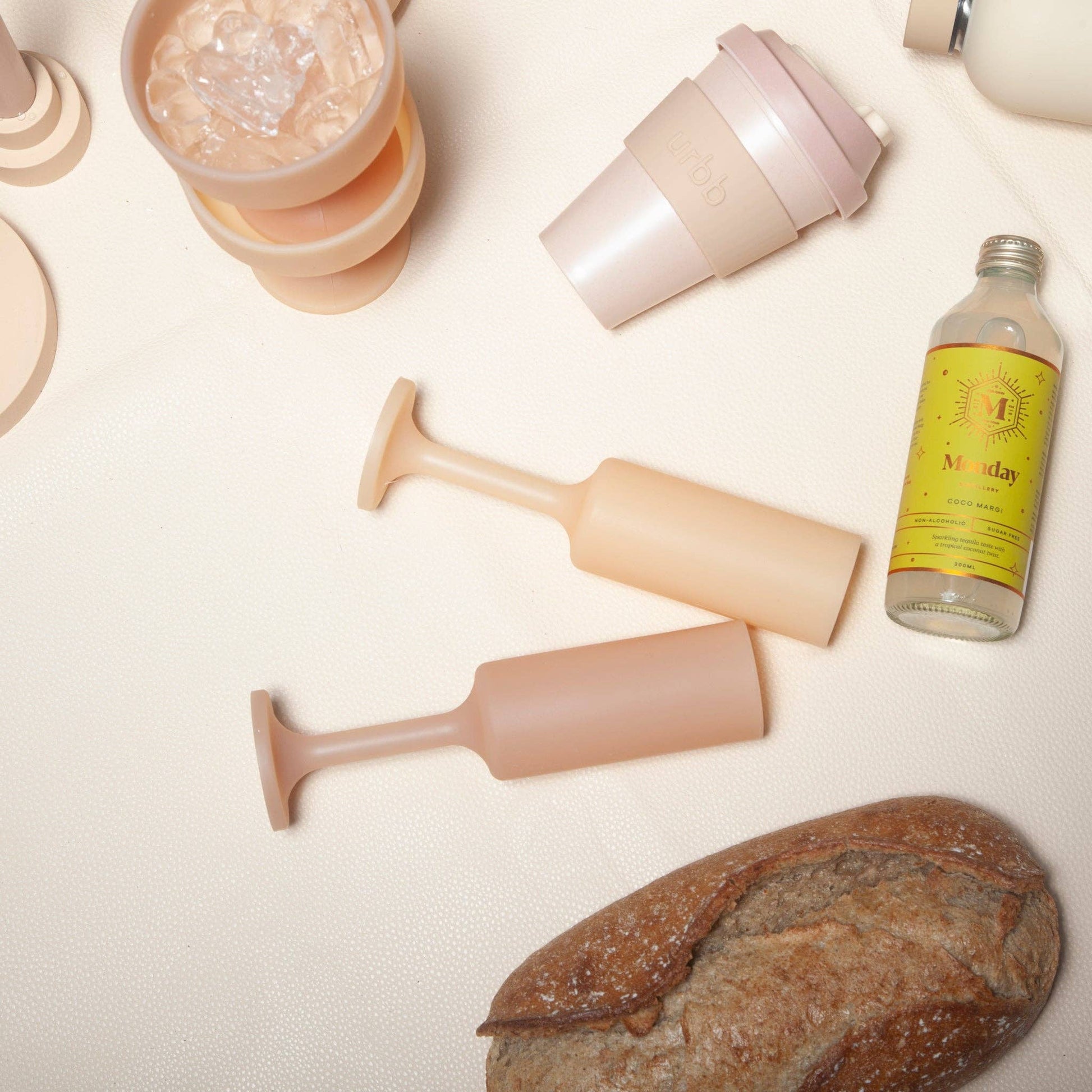 porter green | canada - Wheat + oat | seff | silicone unbreakable champagne flute Mugs & Drinkware porter green | canada