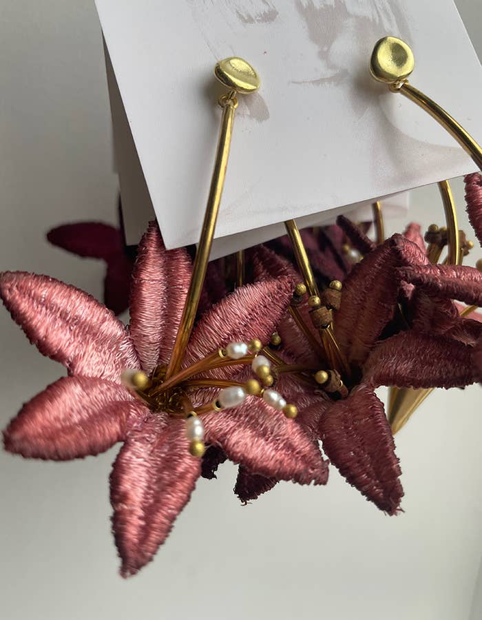 Lilium Earrings by This Ilk Accessories This Ilk