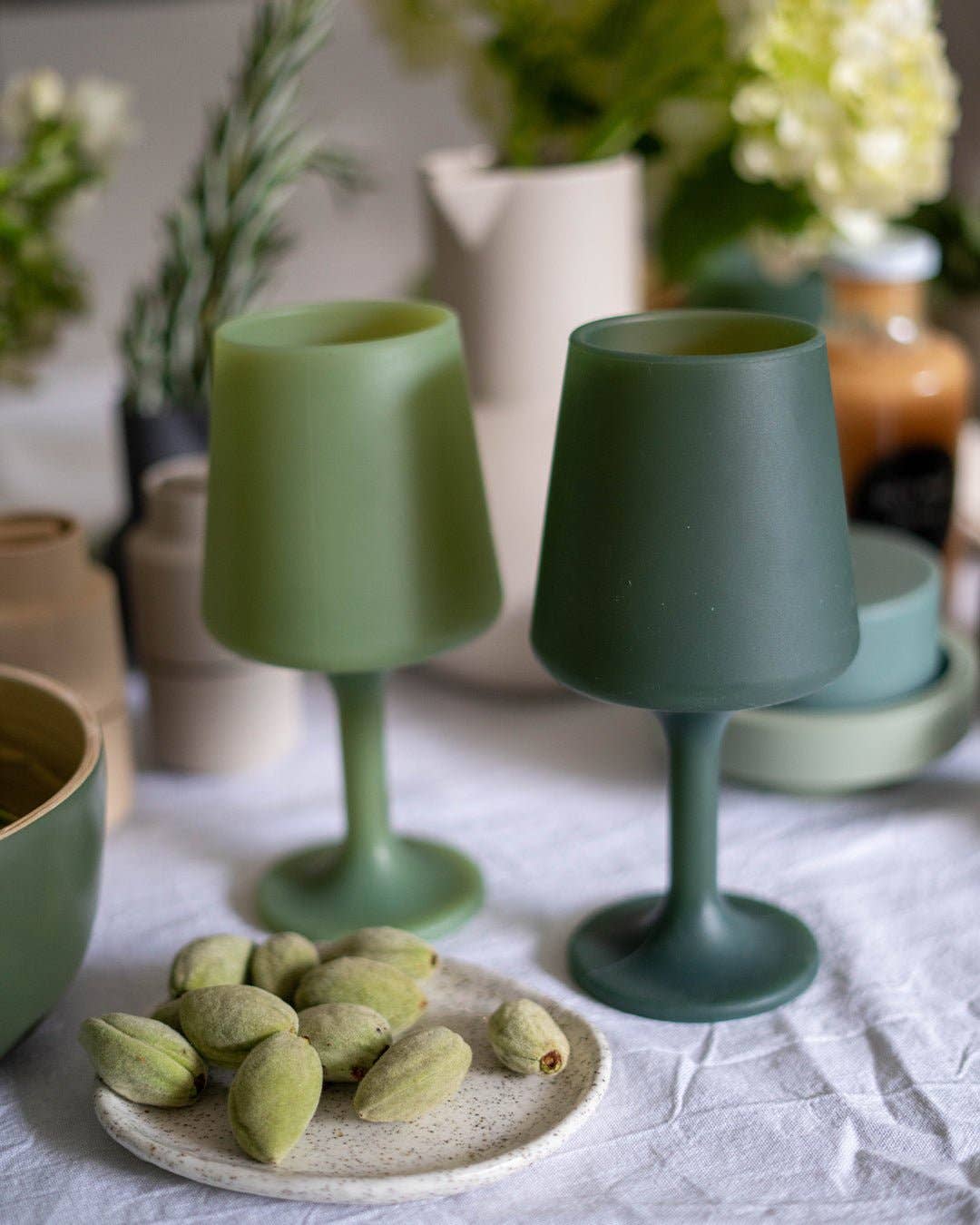 porter green | canada - Sage + olive | swepp | silicone unbreakable wine glasses Mugs & Drinkware porter green | canada