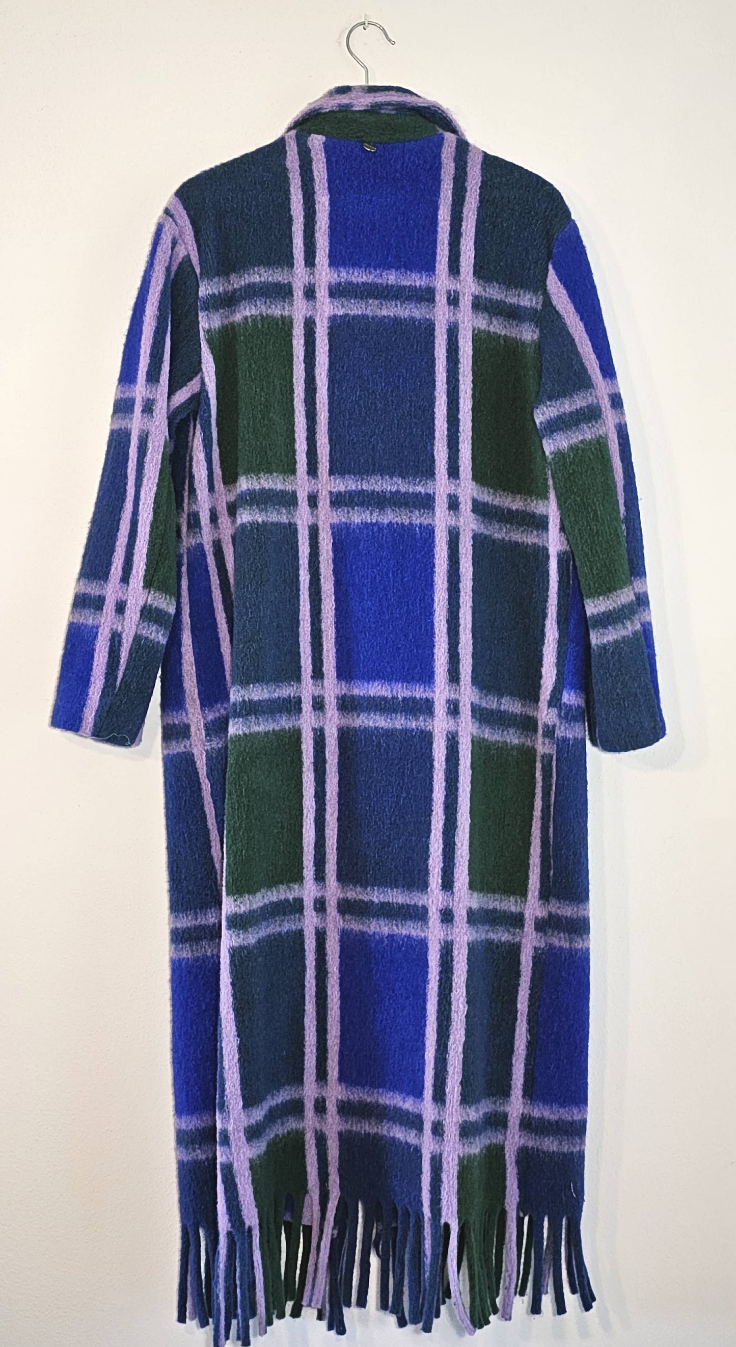 Fantasy Plaid Coat by Cellofun