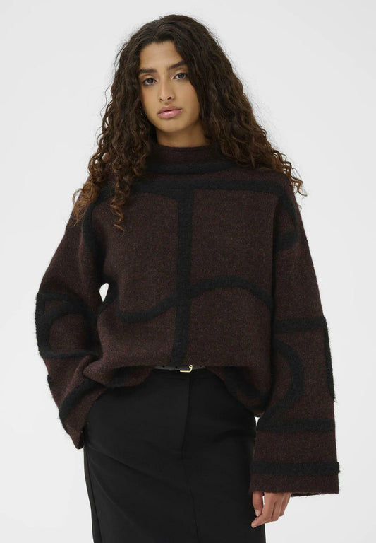 Sorea Mono Pullover by Soaked in Luxury Sweater Soaked In Luxury