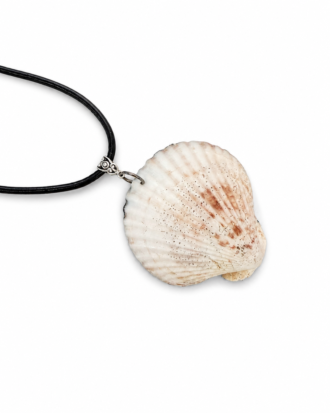 Rose Garden Shell Necklace by Rhoni Rocks Jewelry Rhondi Rocks