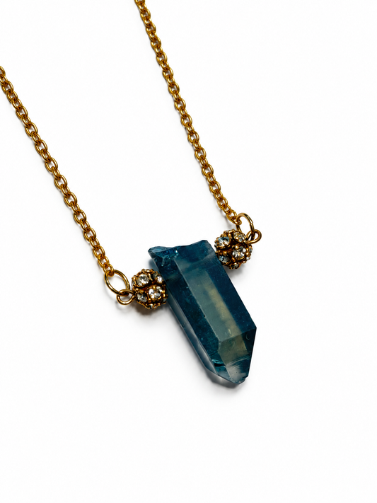 Dusty Blue Quartz by Rhondi Rocks Jewelry Rhondi Rocks