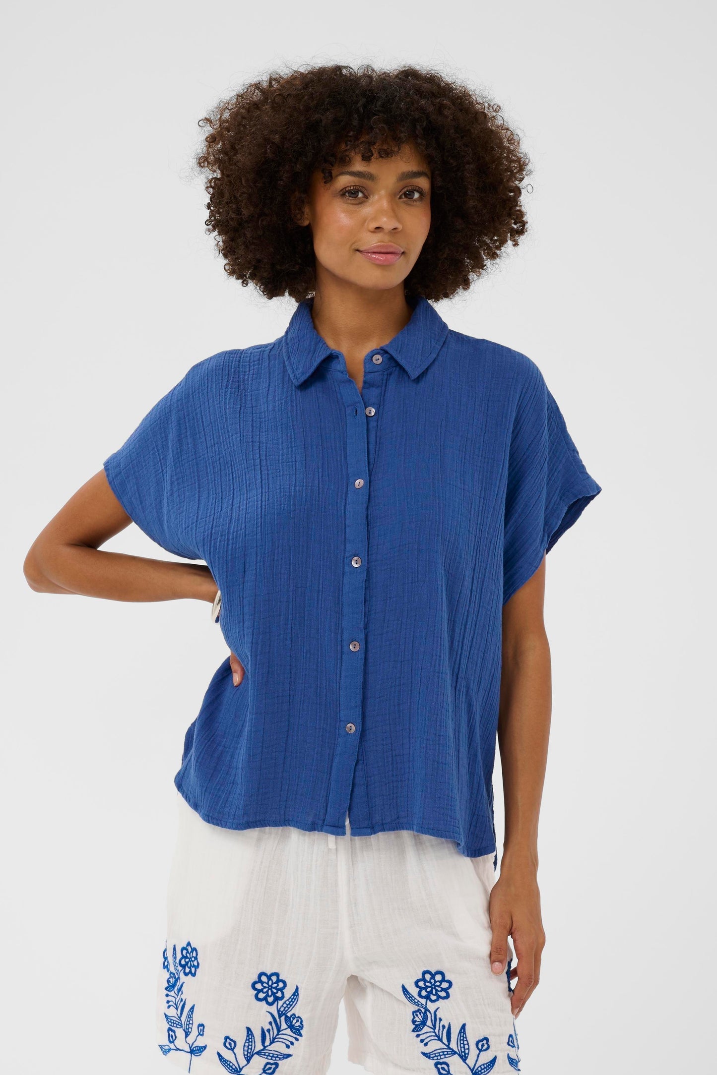 CUmyra  Cotton Blouse by Culture
