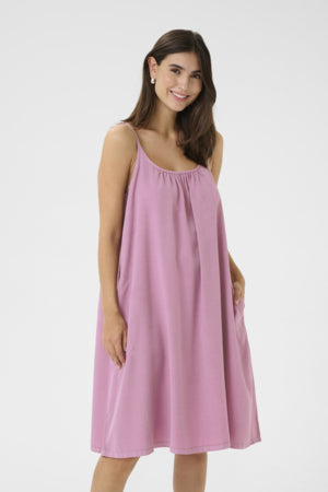 Loose Strap Dress by Culture Dress Culture Pink