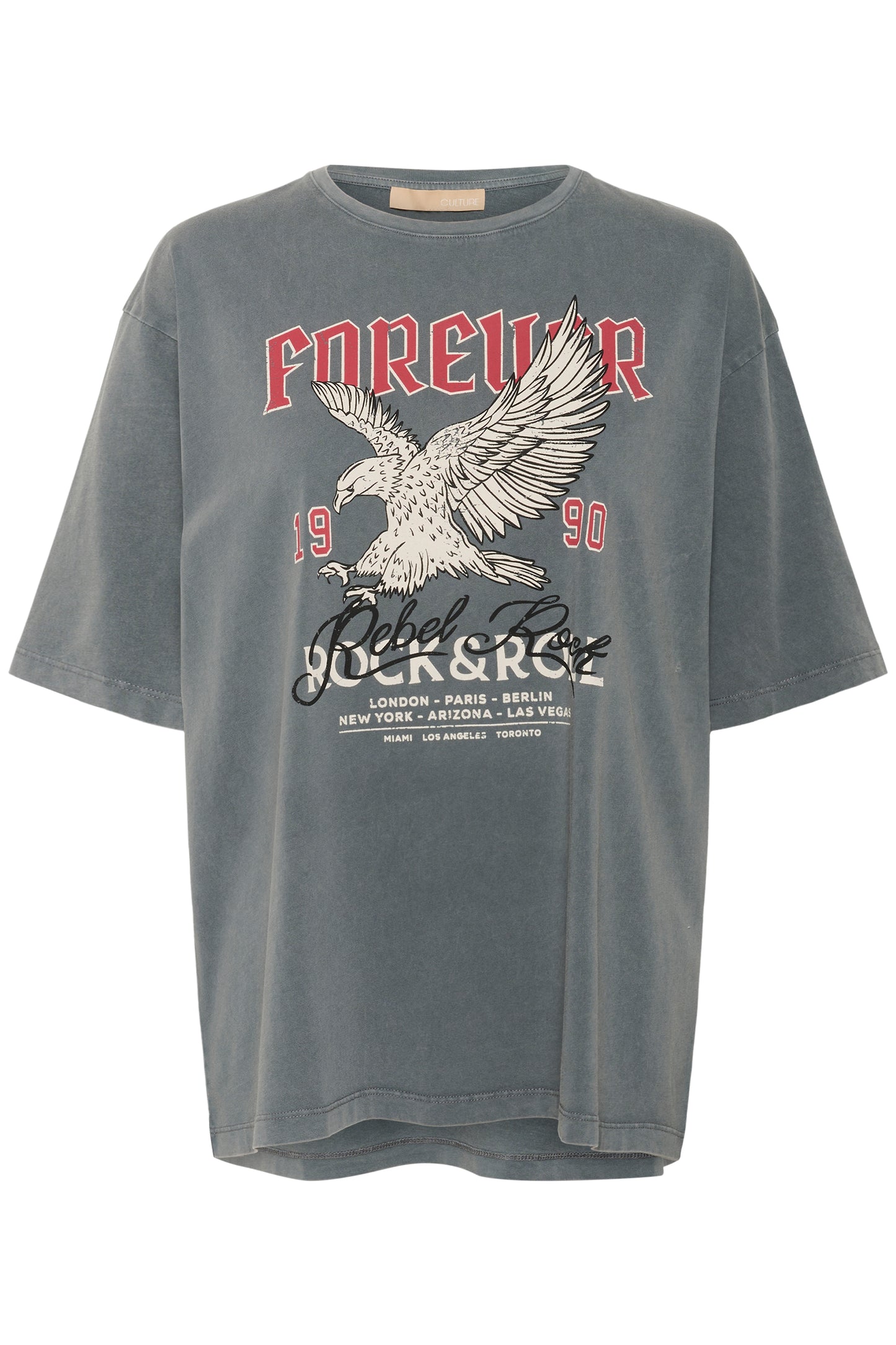 Forever T-shirt by Culture Apparel Culture Grey