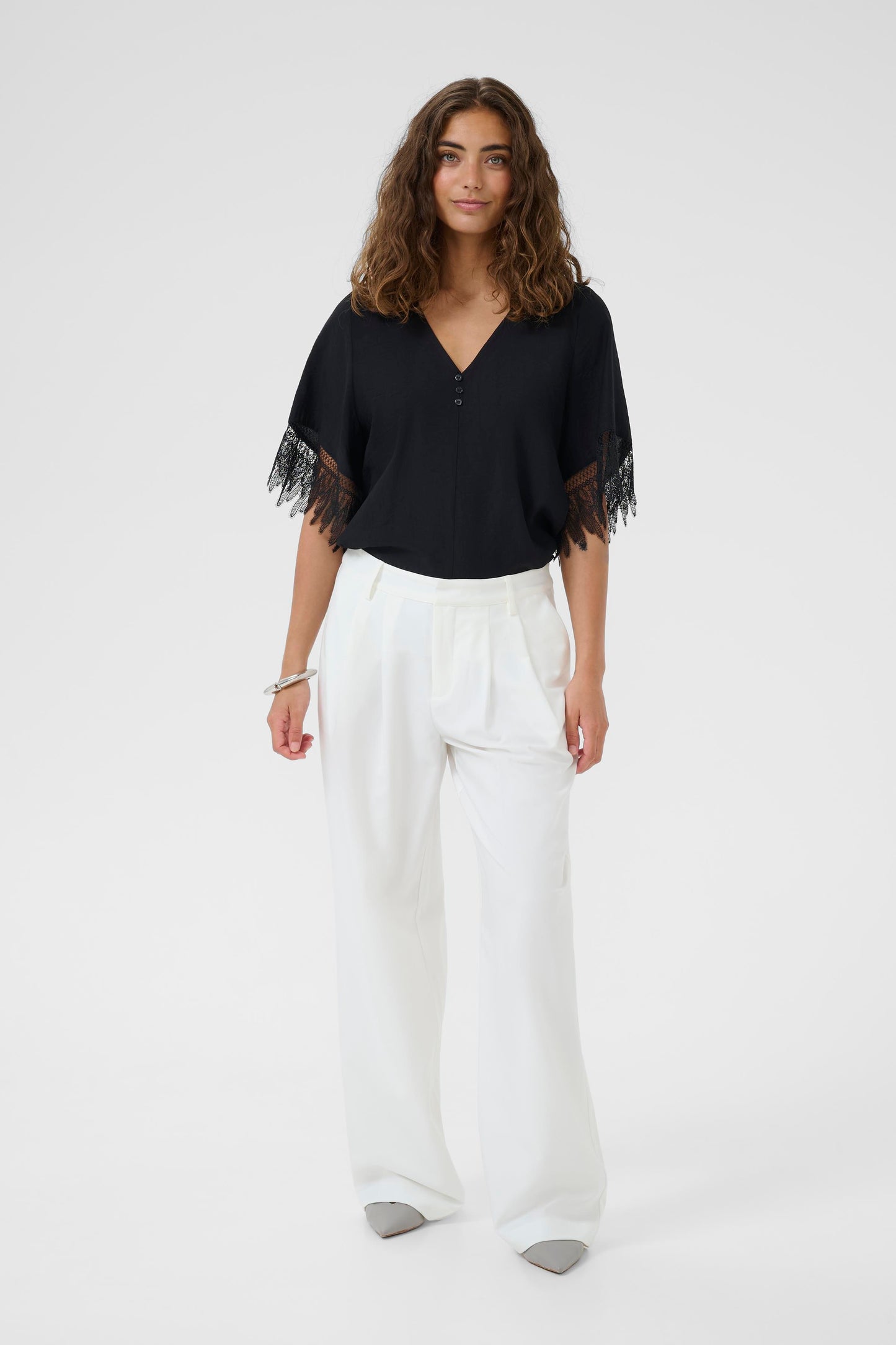 Yala Pleated Suit Pant by Culture Trouser Culture
