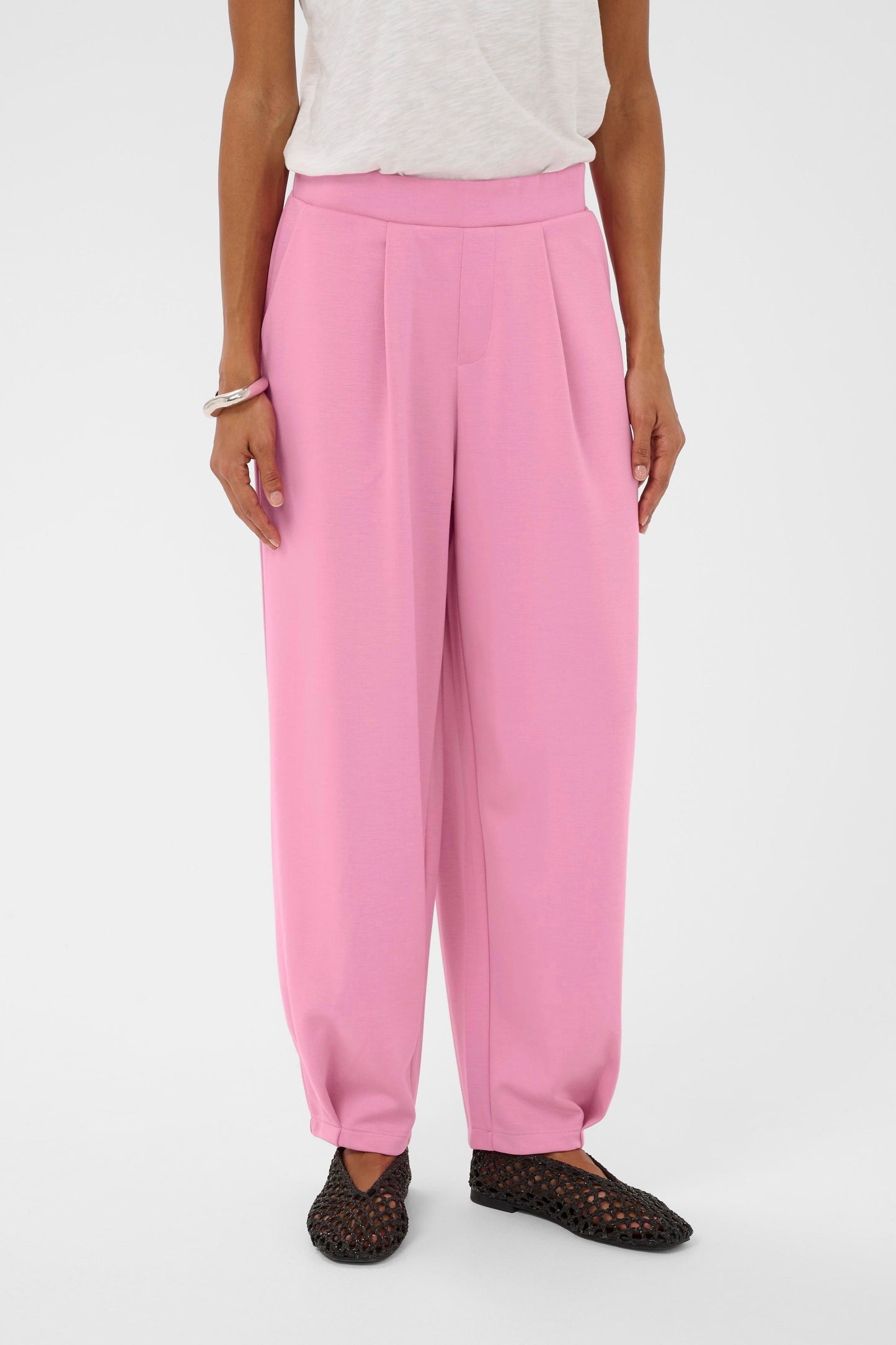 Alyson Modal Pants by Culture Bottoms Culture Begonia Pink
