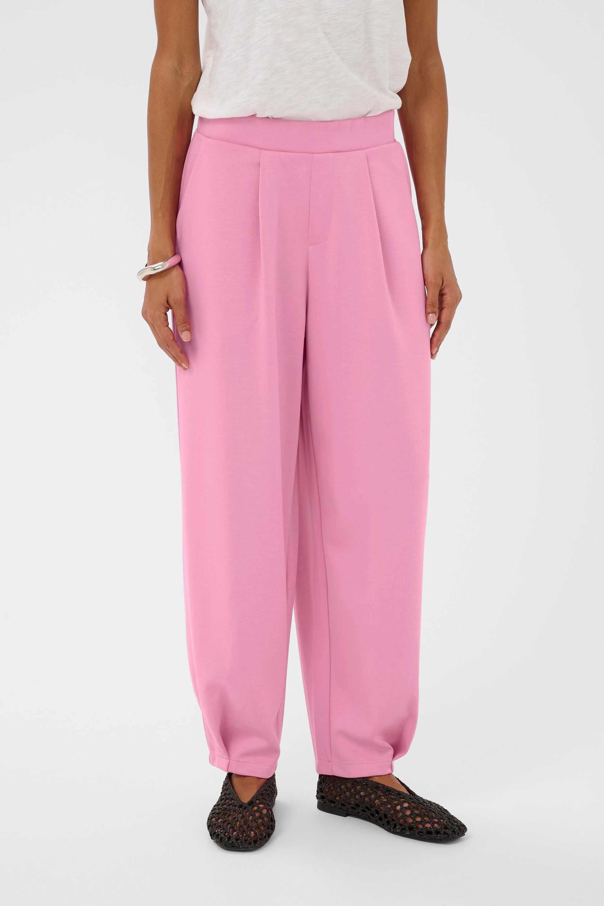 Alyson Modal Pants by Culture Bottoms Culture Begonia Pink