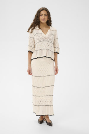 CUylva Skirt by Culture Skirts & Shorts Culture Cream