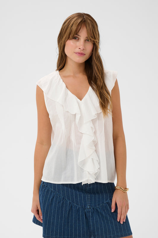 CUmusso Top By Culture Tops Culture White